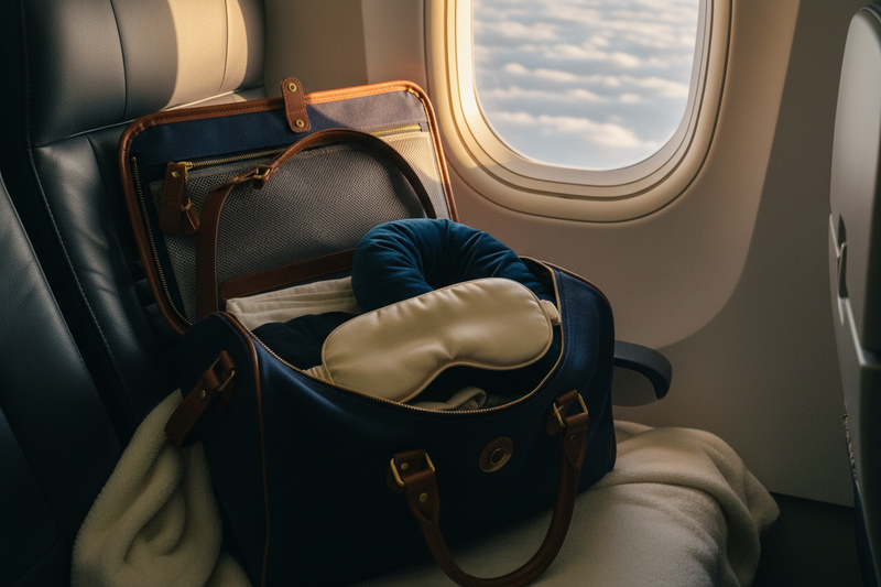 Dormir en avion : comment voyager reposé